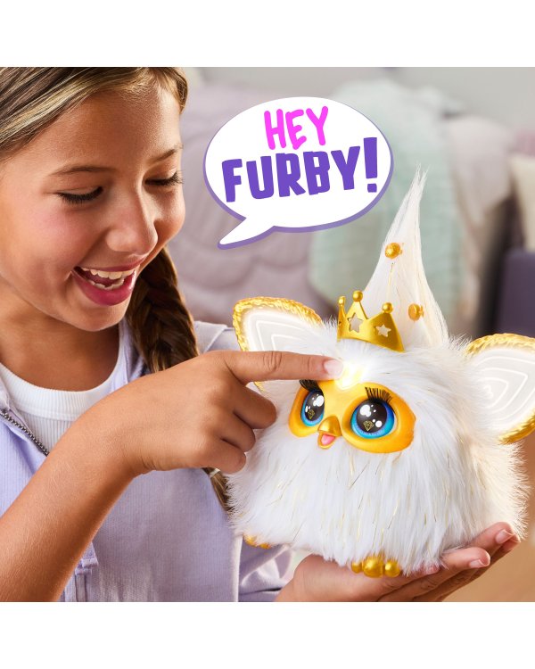 Дополнительное изображение книги «FURBY Интерактивная игрушка Furby Золотой гламур»