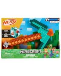 NERF MINECRAFT бластер Diamond pickaxe