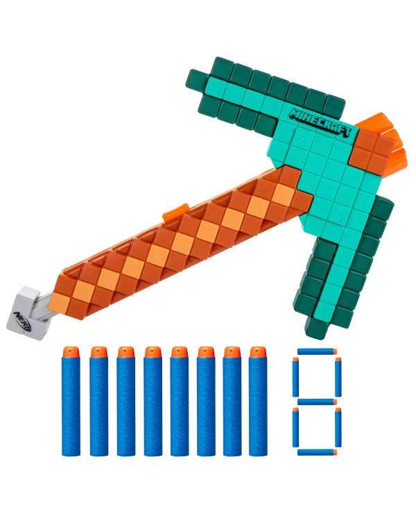 Дополнительное изображение книги «NERF MINECRAFT бластер Diamond pickaxe»