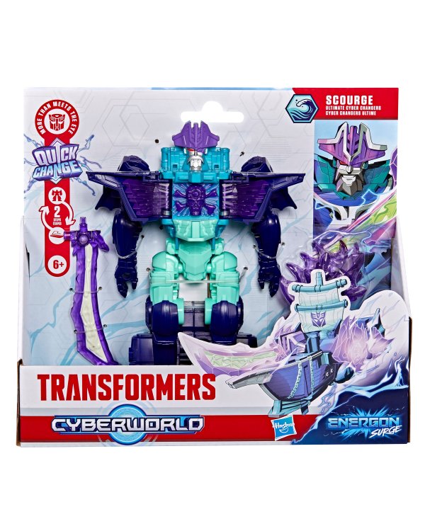Дополнительное изображение книги «TRANSFORMERS Cyberverse Фигурка Ультра-кибер-чейнджер 16,5 см»