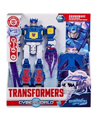TRANSFORMERS Cyberverse Фигурка Саундвейв глубоководный исследователь 22,5 см