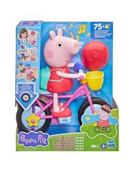 PEPPA PIG интерактивная игрушка Пеппа учится ездить на велосипеде