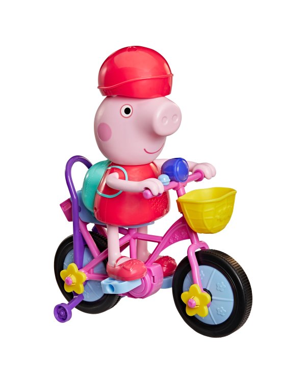 Дополнительное изображение книги «PEPPA PIG интерактивная игрушка Пеппа учится ездить на велосипеде»