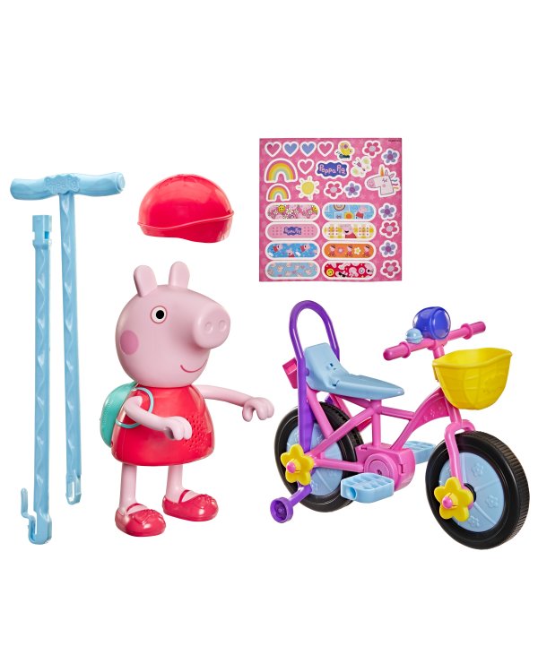 Дополнительное изображение книги «PEPPA PIG интерактивная игрушка Пеппа учится ездить на велосипеде»