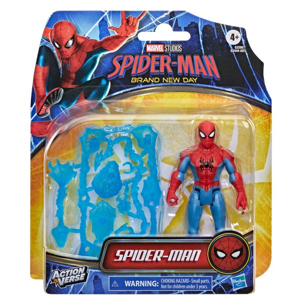 SPIDER-MAN Brand New Day Actionverse фигурка с акцессуаром 11,4 см
