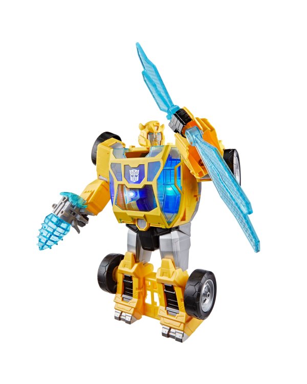 Дополнительное изображение книги «TRANSFORMERS Cyberverse Фигурка Бамблби Power Spark 28 см»