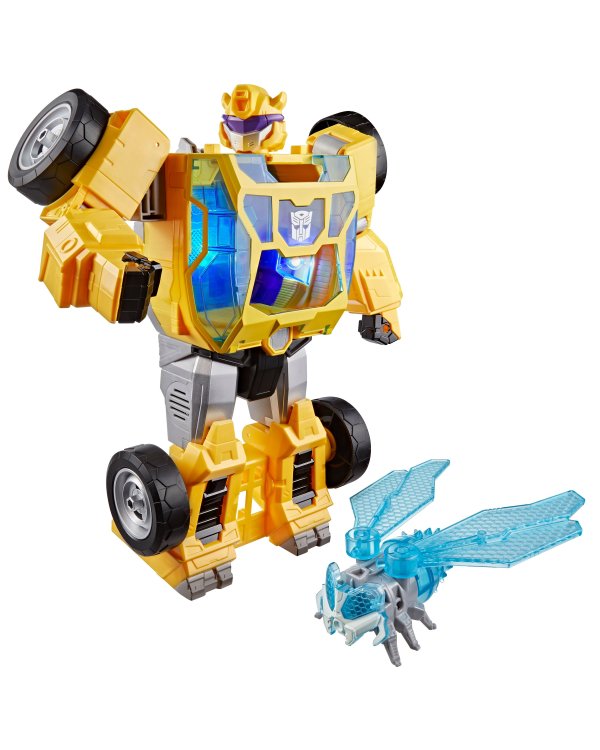 Дополнительное изображение книги «TRANSFORMERS Cyberverse Фигурка Бамблби Power Spark 28 см»