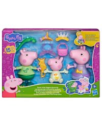 PEPPA PIG Игровой набор Пеппа и друзья. Костюмы, 3 фигурки по 15 см