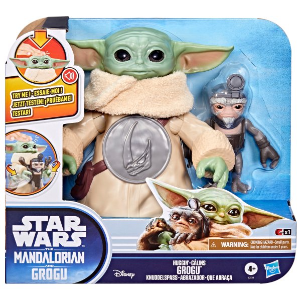 Обложка книги «STAR WARS интерактивная игрушка Hugging Grogu»