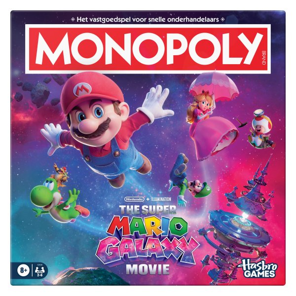 Обложка книги «MONOPOLY настольная игра Супер Марио (на английском яз.)»