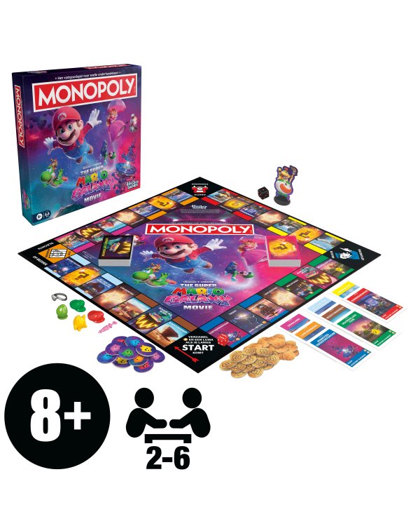 Дополнительное изображение книги «MONOPOLY настольная игра Супер Марио (на английском яз.)»