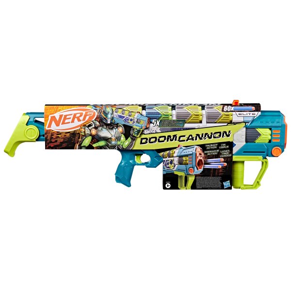 Обложка книги «NERF ELITE REBEL OPS бластер Doom cannon»
