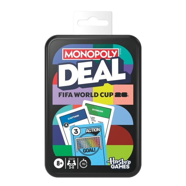 Обложка книги «MONOPOLY карточная игра Deal FIFA (на английском яз.)»