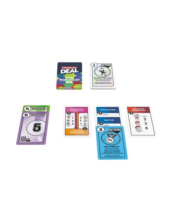 Дополнительное изображение книги «MONOPOLY карточная игра Deal FIFA (на английском яз.)»