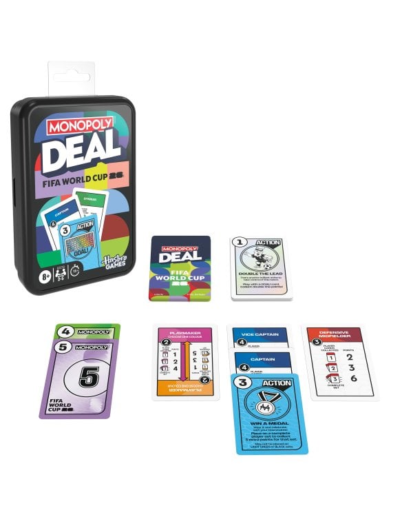 Дополнительное изображение книги «MONOPOLY карточная игра Deal FIFA (на английском яз.)»