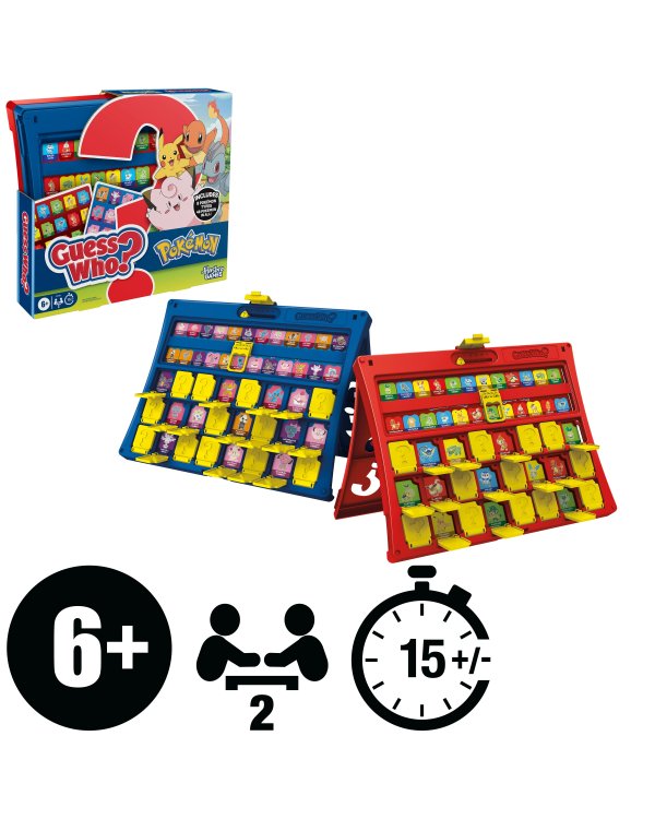 Дополнительное изображение книги «GUESS WHO POKEMON настольная игра (на английском яз.)»