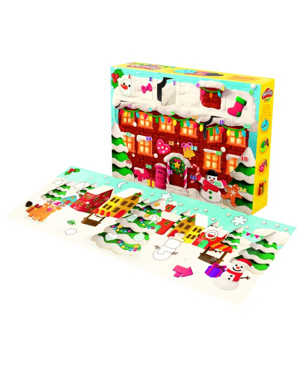 Дополнительное изображение книги «PLAY-DOH Рождественский адвент-календарь»