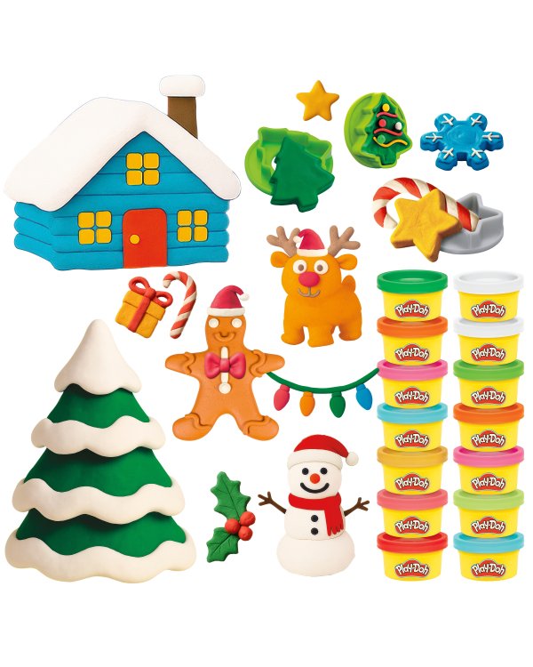 Дополнительное изображение книги «PLAY-DOH Рождественский адвент-календарь»