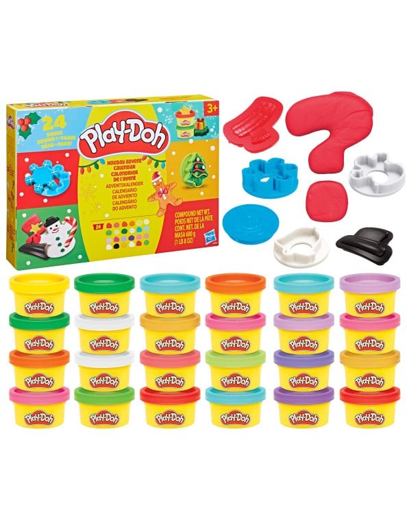 Дополнительное изображение книги «PLAY-DOH Рождественский адвент-календарь»