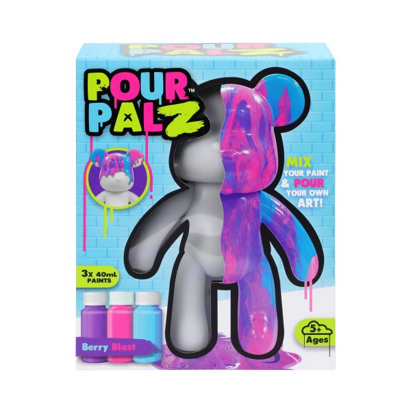 Pour Palz DIY раскрашиваемый мишка – Золотая Мечта