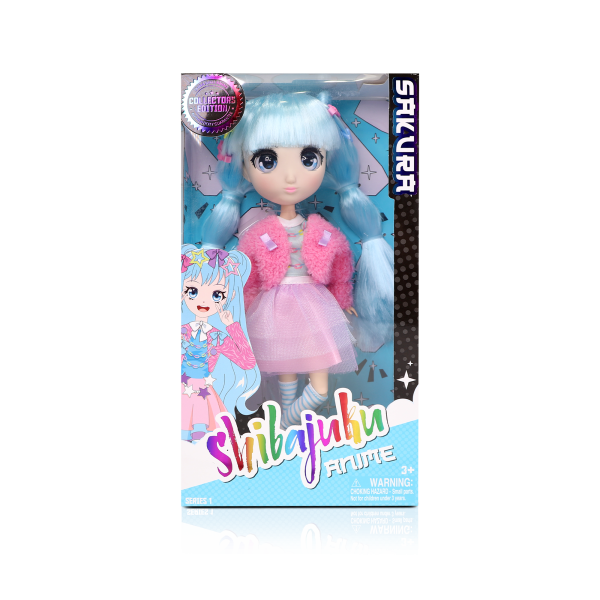 SHIBAJUKU Anime кукла - Sakura, 30 см