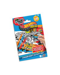 HOT WHEELS MOSTER TRUCKS Набор для творчества с наклейками