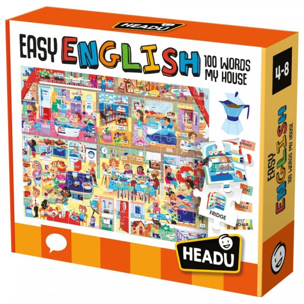 HEADU Развивающая игра Easy English 100 слов Мой дом HEADU Развивающая игра Easy English 100 слов Мой дом