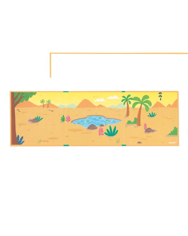 JANOD Книжка Магнитные истории динозавры