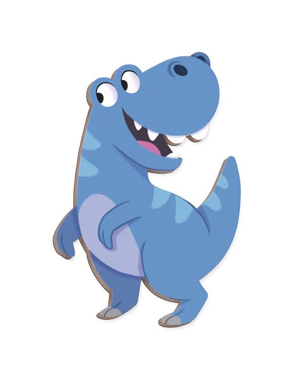 JANOD Книжка Магнитные истории динозавры