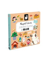 JANOD Книжка Магнитные истории -домашние животные