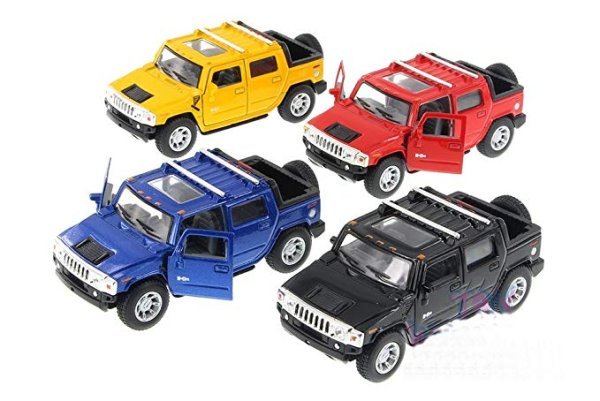 KINSMART Металлическая моделька Hummer H2 2005, масштаб 1:38