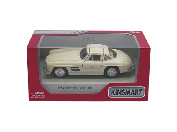 KINSMART Металлическая моделька 1954 Mercedes-Benz 300SL, масштаб 1:38