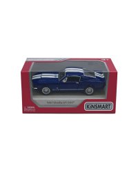 KINSMART Металлическая моделька 1967 Shelby GT-500, масштаб 1:38
