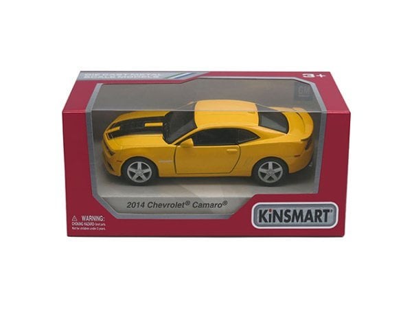 KINSMART Металлическая моделька 2014 Chevrolet Camaro, масштаб 1:38