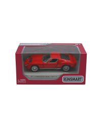 KINSMART Металлическая моделька 1971 Lamborghini Miura, масштаб 1:38