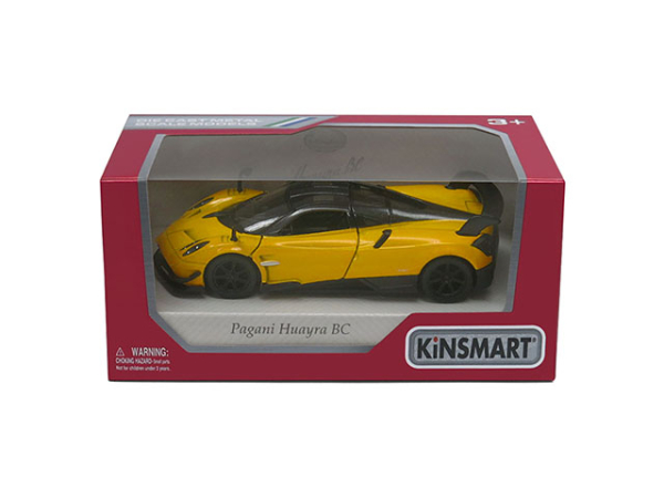 KINSMART Металлическая моделька 2016 Pagani Huayra BC, масштаб 1:38
