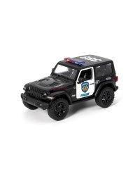 KINSMART Металлическая моделька машины 2018 Jeep Wrangler (полиция), маштаб 1:38