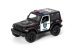 KINSMART Металлическая моделька машины 2018 Jeep Wrangler (полиция), маштаб 1:38