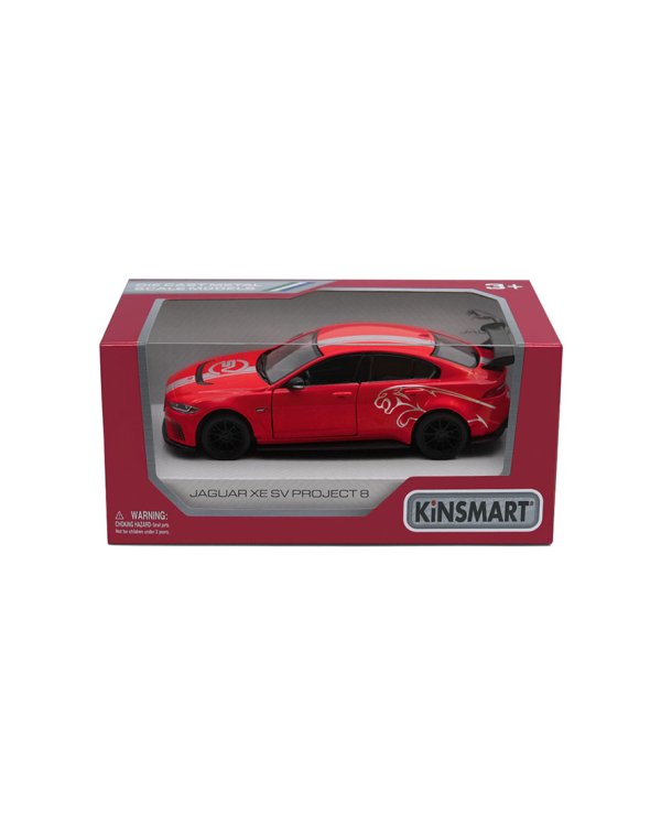 KINSMART Металлическая моделька Jaguar XE SV Project, маштаб 1:38