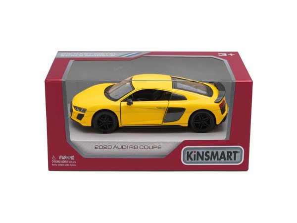 KINSMART Металлическая моделька 2020 Audi R8 Coupé 5, маштаб 1:38