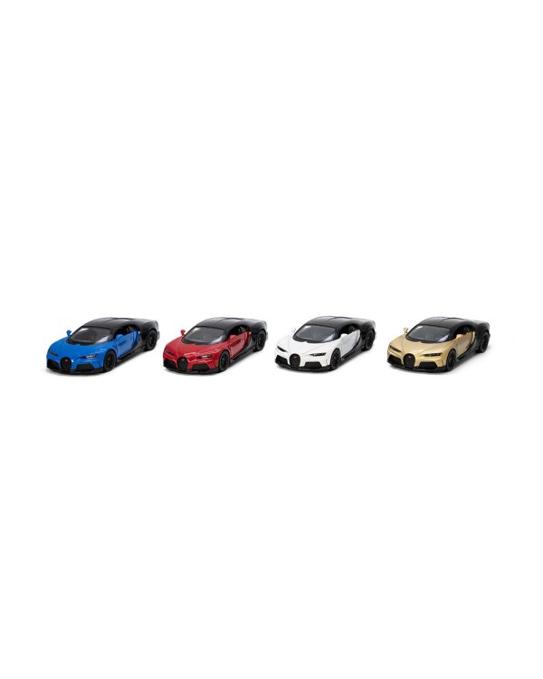 KINSMART Металлическая моделька Bugatti Chiron Supersport маштаб 1:38