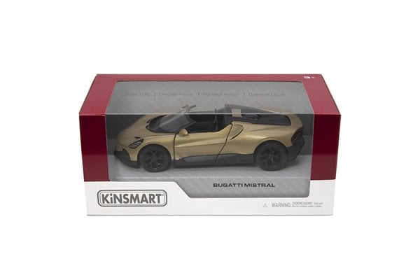 KINSMART Металлическая моделька Bugatti Mistral маштаб 1:36