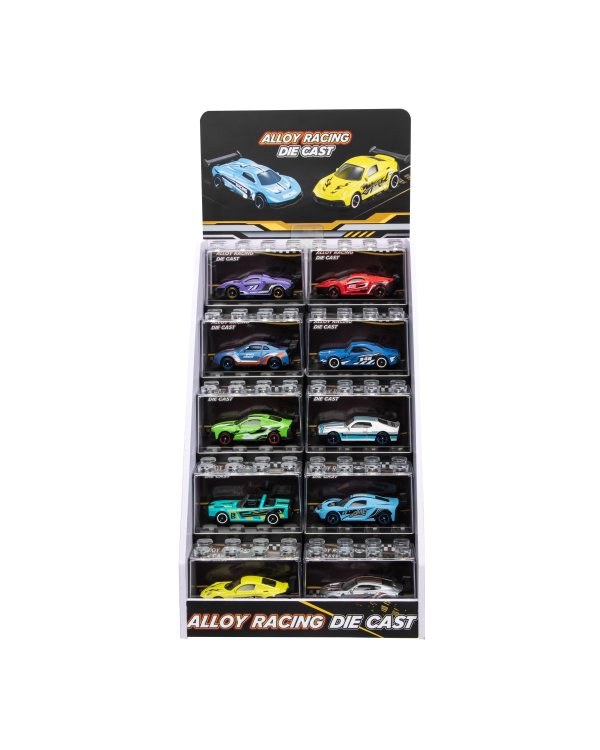 Игрушечная мини-гоночная машинка, 9 см