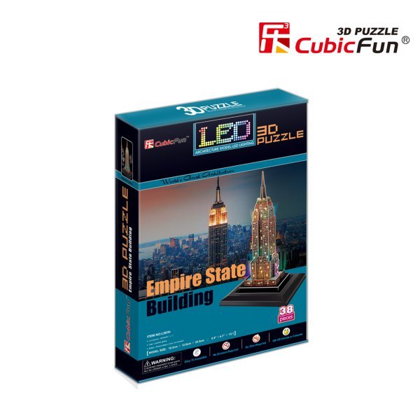 CUBICFUN 3D Эмпайр Стейт Билдинг c LED