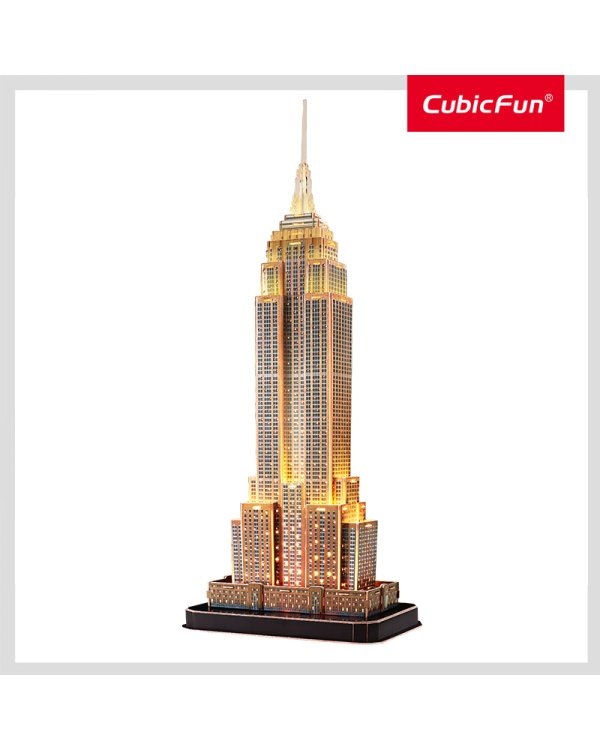 CUBICFUN 3D Эмпайр Стейт Билдинг c LED