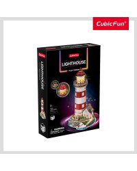CUBICFUN 3D пазл «Маяк с LED-подсветкой»