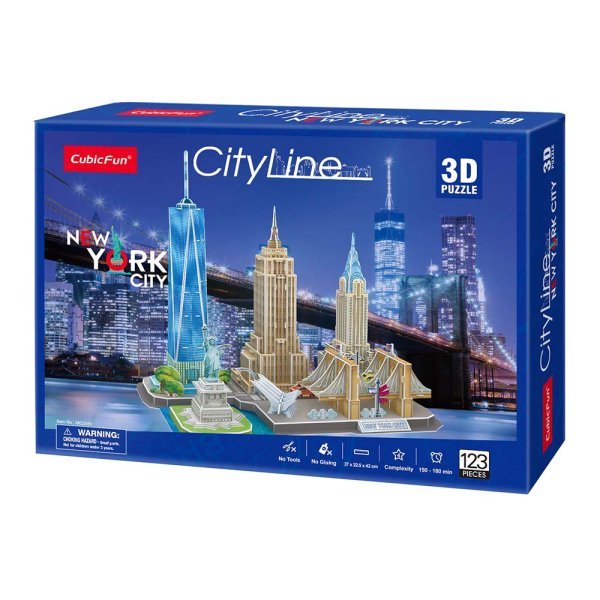 CUBICFUN 3D пазл Нью-Йорк