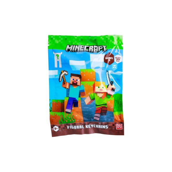 MINECRAFT Брелок-сюрприз, 6 cм