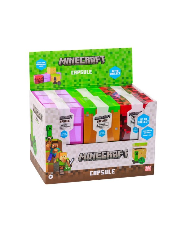 MINECRAFT фигурка в капсуле-сюрпризе, 12 см