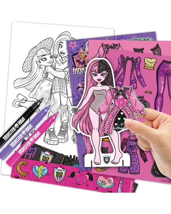 MONSTER HIGH Набор для творчества с наклейками